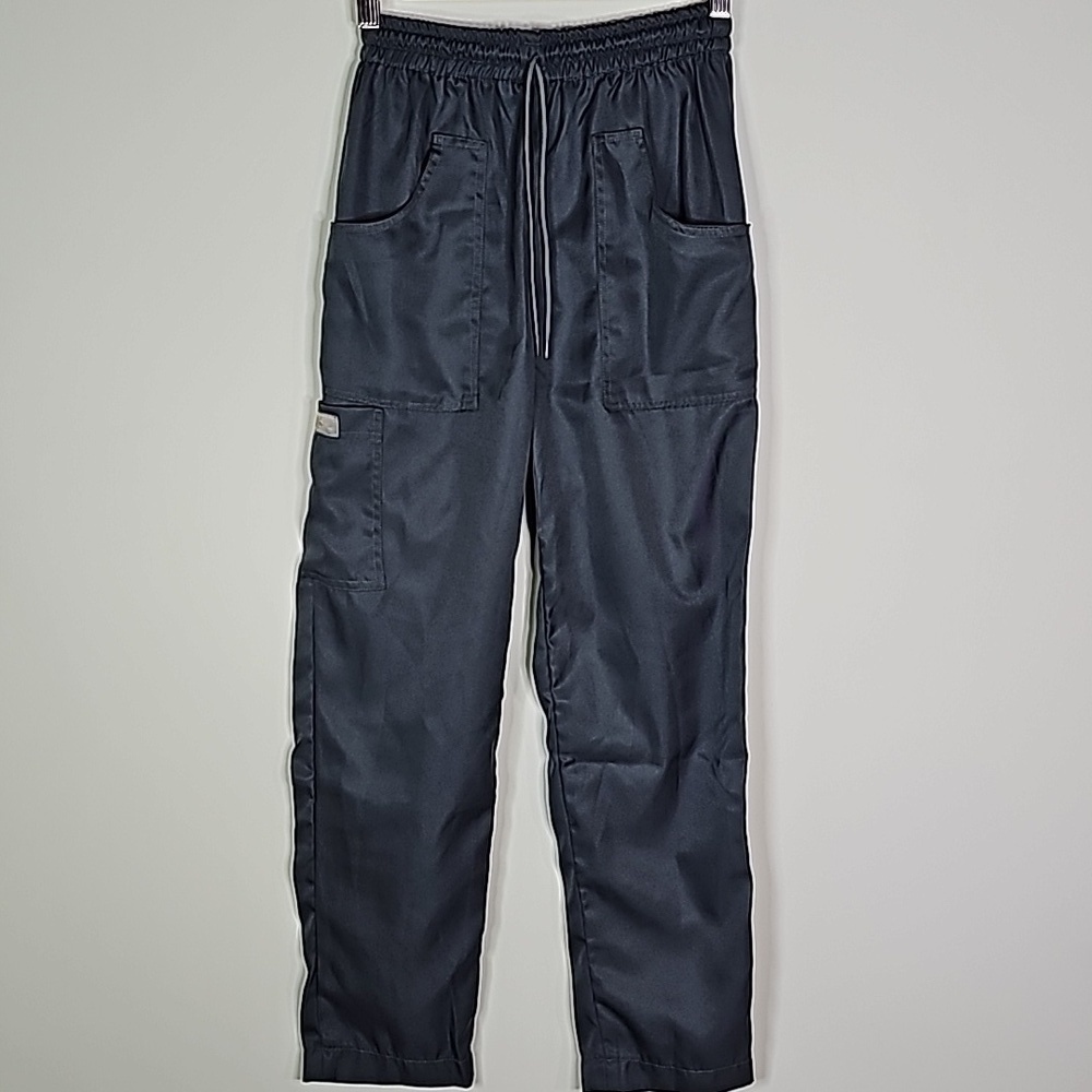 MED GLO gray xs scrubs